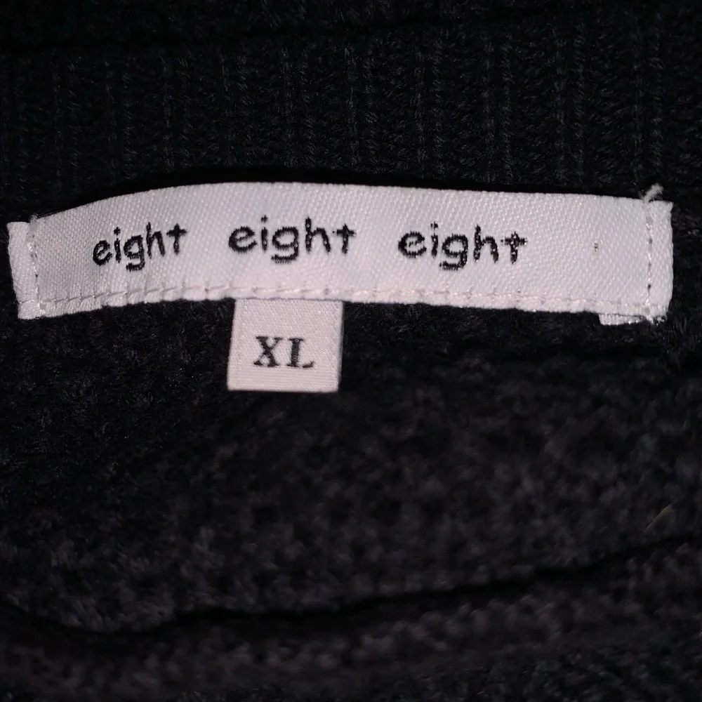 Eight Eight Eight Black Knit Top - Picture 2 of 4